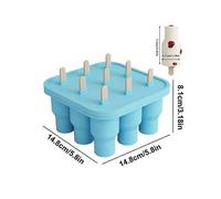 Summer Ice Moulds Cube Trays Ice Making Beverage Cup Maker Circle Ice Shape Silicone Molds for Acce