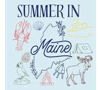 Summer in Maine Coloring Book: Fun and Relaxing Maine Adventures for All Ages