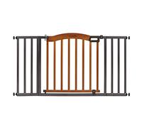 Summer Infant 27070 Puerta de seguridad infantil, metal, madera, color negro