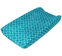 Summer Infant Funda para cambiador ultra afelpada, medallón verde azulado
