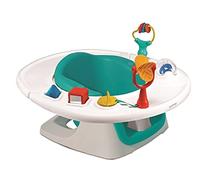 Summer Infant Summer 4-in-1 Seat (verde azulado): Posicionador de apoyo, alzador y centro de actividades para bebés de 4 Meses a 4 Años
