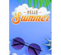 Summer Journal: A Fun & Colorful Notebook for Sunny Memories, Beach Doodles, and Vacation Plans: Perfect for Kids, Teens, and Adults to Capture Their Summer Adventures & Creative Ideas