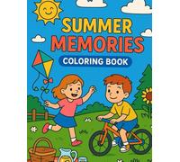 summer memories colouring book