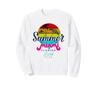 Summer Miami Beach Sunset tee Shirts, I Love Miami, Miami Sudadera