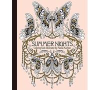 Summer Nights Coloring Book: Originally Published in Sweden as "Sommarnatt" (Hanna Karlzon)