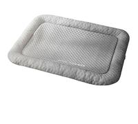 Summer Pet Ice Silk Dog House - 2025 New Breathable Cooling Kennel & Cat Bed with Ice Pad Technology for Ultimate Heat Relief (Gradient Black,M)
