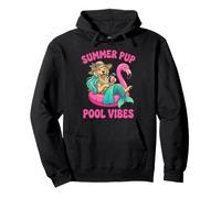 Summer Pup Pool Vibes Retriever Mermaid Sudadera con Capucha
