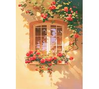 Summer Roses 500 Piece Jigsaw Puzzles for Adults, Colourful, Challenging & Brainteasing Adult Puzzles 500 Pieces Tree, Fun jigsaws for The Whole Family 20x15 Inch