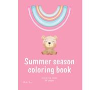 summer season coloring book