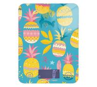 Summer Simple Pineapples - Báscula de alimentos fácil de limpiar, bonita báscula de 11 libras/1 onzas, 5 kg/5 g, báscula de peso de alimentos en gramos y onzas con 4 unidades para pérdida de peso