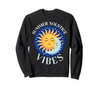 Summer Solstice Vibes Rueda del Año Midsommar Festival Sudadera