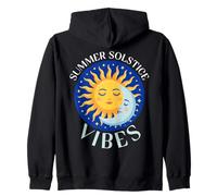 Summer Solstice Vibes Rueda del Año Midsommar Festival Sudadera con Capucha