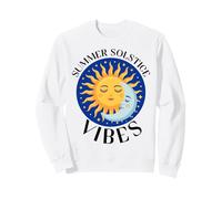 Summer Solstice Vibes Rueda del Año Midsommar Sudadera