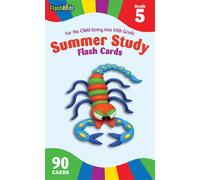 Summer Study Flash Cards Grade 5 (Flash Kids Summer Study)