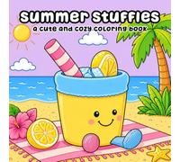 Summer Stuffies: A Cute & Cozy Coloring Book (My Boujee Baby)