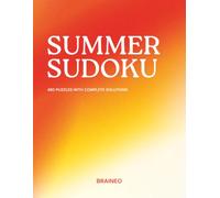 Summer Sudoku: 480 Normal Sudoku Puzzles for Adults and Seniors, Large Print, Solutions Included