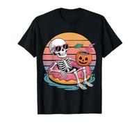Summer Summerween Halloween Beach Donut Party Spooky Camiseta