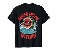 Summer Summerween Halloween Spooky Beach WaterMelon Party Camiseta