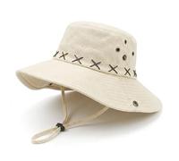 Summer Sun Protection Hat Hiking Pattern Shade Fisherman Hats Windproof Quick Dry Breathable Foldable Fishing Outdoor Daily Fashion Comfortable Lightweight (White)