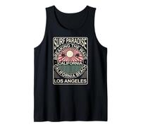 Summer Sunshine Paradise Beach Surf Paradise California Camiseta sin Mangas