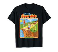 Summer Super Slide Sarcastic Retro Vintage Funny Adult Humor Camiseta