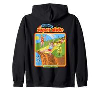 Summer Super Slide Sarcastic Retro Vintage Funny Adult Humor Sudadera con Capucha