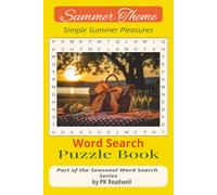 Summer-Theme Word Search Puzzle: Simple Summer Pleasures (The Seasonal Word Search Collection by PK Readwell)
