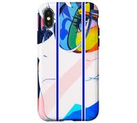 Summer Times en estética anime Vaporwave 80's 90's japoneses Carcasa para iPhone X/XS