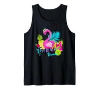 Summer Tropical Dream Flamingo Graphic Tees & Cool Designs Camiseta sin Mangas