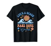 Summer Vibe Sunny Times Hello Summer Sea Beach Dreams Camiseta