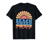 Summer Vibe Sunny Times Hello Summer Sea Ocean Mood Camiseta