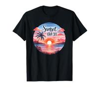 Summer Vibe Sunny Times Hola Verano Mar Belleza Sol Camiseta