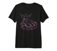 Summer Vibes - Highland Cow Camiseta Premium