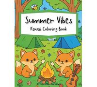 Summer Vibes Kawaii Coloring Book
