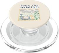 Summer Vibes Social Club (gráfico de Picnic) PopSockets PopGrip para MagSafe