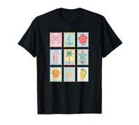 Summer Vibes Summer Stamp Beach Funny Beach Life Camiseta