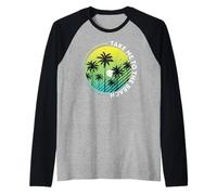 Summer vibes Sunset Wave sunshine, Take me to the beach Camiseta Manga Raglan