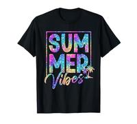 Summer Vibes Vacaciones de verano Hawaii Beach Familia a juego Camiseta