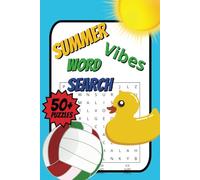 Summer Vibes Word Search Book: Summer themed word search puzzle for adults, seniors, and teens