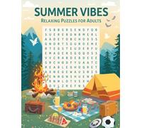 Summer Vibes Word Search: Relaxing Puzzles for Adults