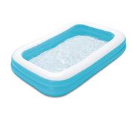 Summer Waves Piscina, Piscina Hinchable, Piscina Familiar, Piscina de Jardin, Piscina Rectangular Infantil, 3.05 M x 1.83 M x 46 CM