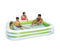 Summer Waves Piscina, Piscina Hinchable, Piscina Familiar, Piscina de Jardin, Piscina Rectangular, 2.62 M x 1.75 M x 46 CM
