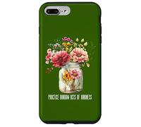 Summer Wildflower Jar Tee Practica actos aleatorios de bondad Carcasa para iPhone 7 Plus/8 Plus