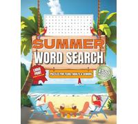 Summer Word Search 1500+ Words: Relaxing Word Find Puzzles for Teens, Adults and Seniors | Large Print Word Puzzles for Stress Relief and Beachside Relaxation
