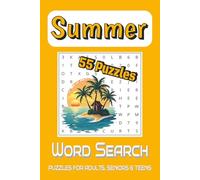 Summer Word Search: 55 Puzzles for Adults, Seniors, and Teens