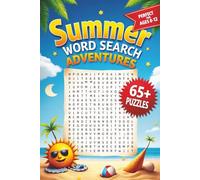 Summer Word Search Adventures: Word Searches with Easy to Read Print about Summer, Vacation, Fun and More | Perfect for Ages 8-12, Loved by All Ages | ... | Gift for Vacation, Holidays and Relaxation