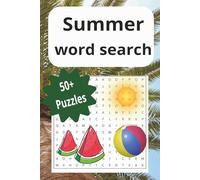 Summer Word Search Book: A summer themed puzzle book for adults, seniors, and teens