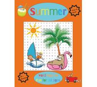 Summer Word Search Book: Easy to Read Puzzles about Summer, Beaches, Getaways, and More | 8x11 inches, 110 pages | 50+ Puzzles...Gifts for Vacations, Holidays, and Spare Time