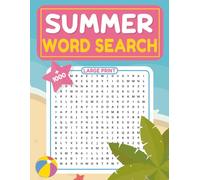 Summer Word Search Book for Adults Large Print: Adult Word Search Puzzle Book | Summer-Themed, Large Print, Mind-Soothing Fun