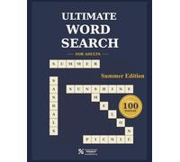 Summer Word Search for Adults Large Print: 100 Vacation Puzzles for Relaxation & Fun: Large Print Summer Word Searches for Adults and Seniors (Velunari Games Puzzle Collection)